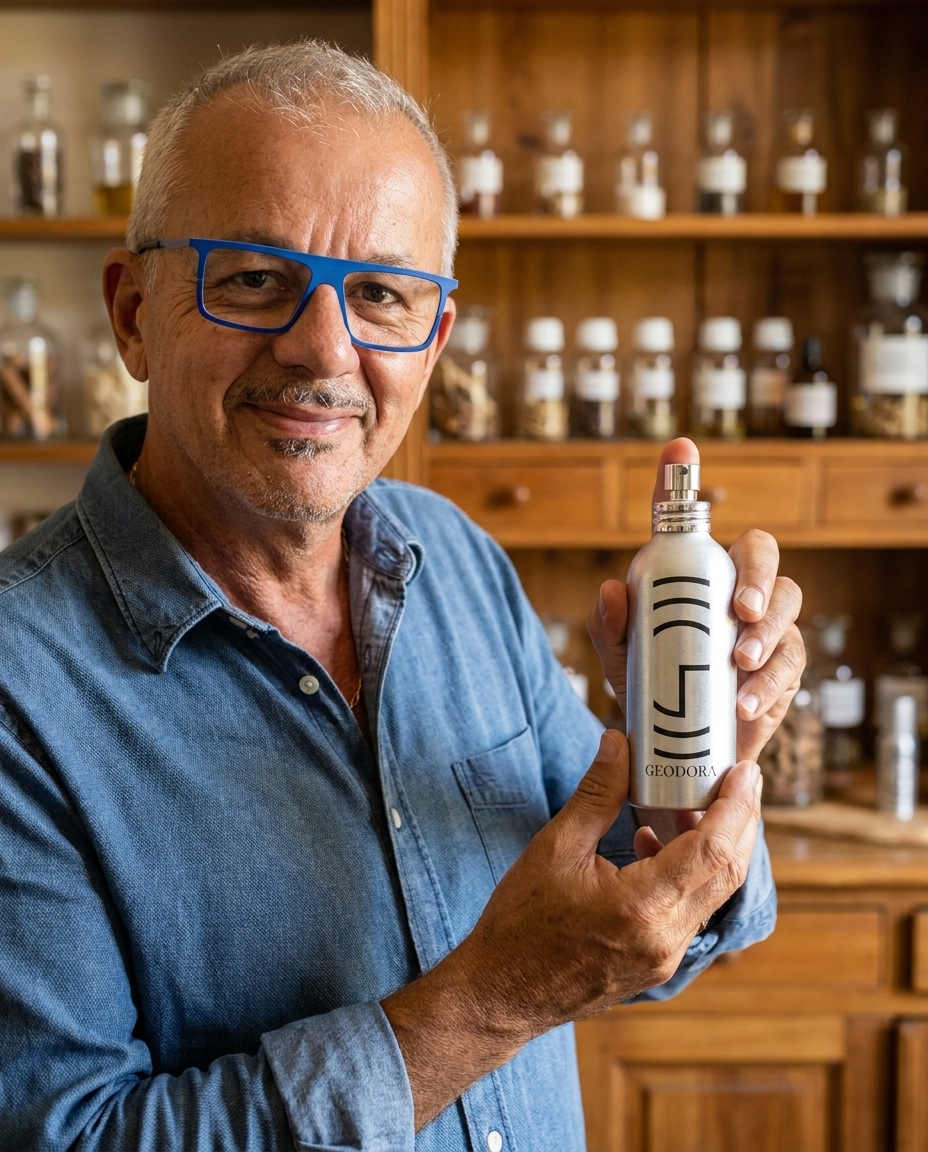 Gérard dans l'atelier